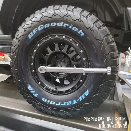 브롱코 칵투스 그레이 튜닝 높이구조변경 1,980mm 완료 / 평택, 안성, 오산