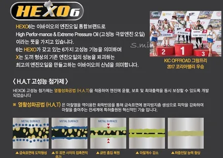 ▶SSPORTAL◀  기아자동차 모하비,코란도스포츠,주기적으로 교환 하세요!! 부스터 토네이도 5w 40 / HEXO6 5W40  합성엔진오일 교환 / 평택, 안성, 오산