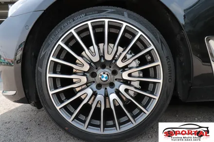 BMW 740ld 브렘보 브레이크6p 인터알380mm 제동력 업그레이드 / 평택, 안성, 오산
