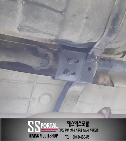 코란도스포츠 승차감 튜닝 오프엑스 서스펜션,빅풋스프링2인치+3인치적용,레트럴바,브레이크 호스연장,2번언더커버,다그3+,휠타이어교체,샤프트다운 작업 / 평택, 안성, 오산