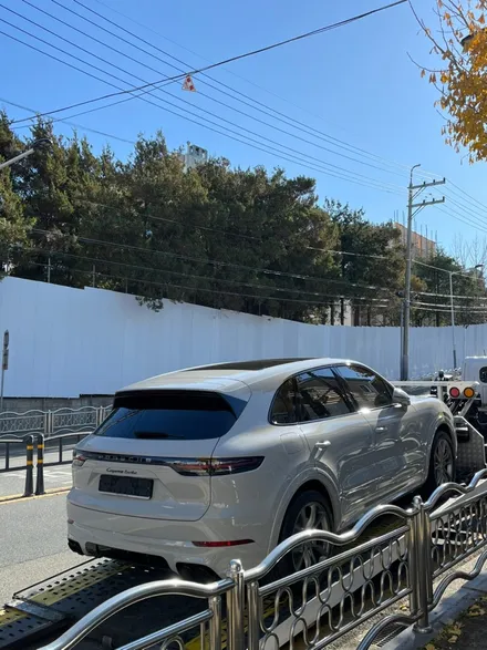 포르쉐 카이엔 터보에 전체 PPF를 안하는건 말이 안되죠 / 부산 기장