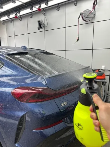 BMW X6 M50i 헤드라이트 도어컵 도어엣지 PPF + 외부 디테일링 코스 부산 PPF / 기장 PPF / 해운대 PPF / 송정 PPF / 부산 스탠스 / 부산 기장