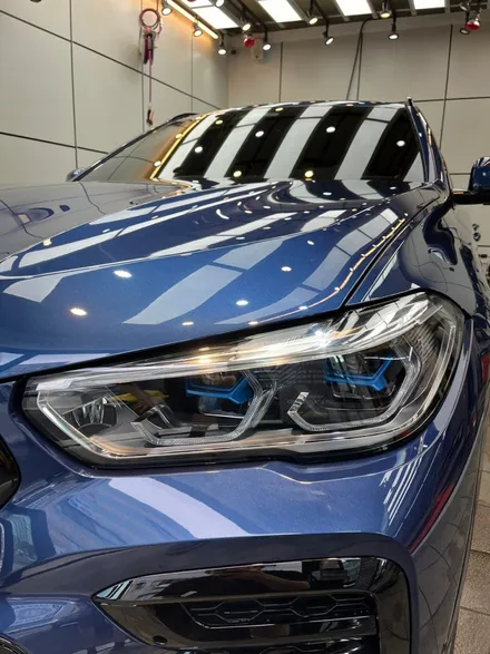 BMW X6 M50i 헤드라이트 도어컵 도어엣지 PPF + 외부 디테일링 코스 부산 PPF / 기장 PPF / 해운대 PPF / 송정 PPF / 부산 스탠스 / 부산 기장