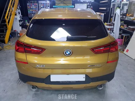 BMW X2 사틴블랙 전체랩핑 - 성남자동차랩핑/분당랩핑/판교랩핑/스탠스(STANCE) / 성남시 수정구 사송동