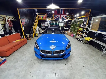 BMW Z4 사틴다크그레이 전체랩핑 - 안쪽 프레임까지 풀랩핑! / 생활보호 PPF / 분당자동차랩핑/성남랩핑/판교랩핑/스탠스(STANCE) / 성남시 수정구 사송동