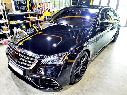 벤츠 S63 AMG 화이트 유광 전체 카스킨! 성남/분당/판교/스탠스랩핑 / 성남시 수정구 사송동