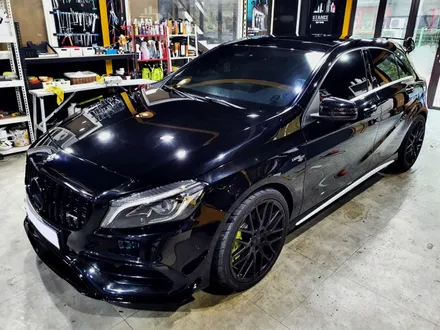 벤츠 A45 AMG 샤틴 오렌지 전체 카스킨! 성남/분당/판교 스탠스랩핑 / 성남시 수정구 사송동