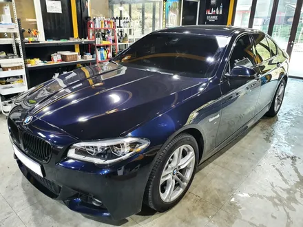 BMW 520D 무광 블랙 전체 랩핑 / 분당랩핑 / 판교랩핑 / 성남랩핑 / 스탠스 (STANCE) / 성남시 수정구 사송동