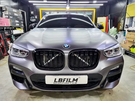 BMW X4 LB 고광택 크레용 전체 랩핑 시공 / 성남 랩핑 / 분당 랩핑 / 판교 랩핑 / 스탠스 ( STANCE ) / 성남시 수정구 사송동