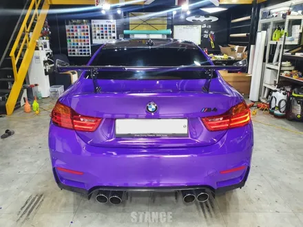 BMW M4 바이올렛 전체랩핑 - 판교자동차랩핑/성남랩핑/스탠스랩핑 / 성남시 수정구 사송동