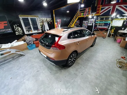 볼보 V40 cc 카라멜로스터 전체랩핑 - 판교자동차랩핑/분당랩핑/성남랩핑/스탠스(STANCE) / 성남시 수정구 사송동