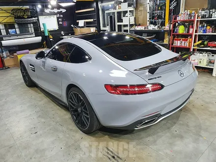 AMG GT 쿨그레이 전체랩핑 - 성남자동차랩핑/분당랩핑/판교랩핑/스탠스(STANCE) / 성남시 수정구 사송동