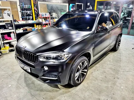 BMW X5 M50D 샤틴 블랙 전체 카스킨! 성남/분당/판교 스탠스랩핑 / 성남시 수정구 사송동