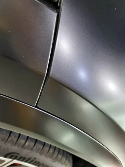 BMW X6 사틴 블랙 무광 전체 랩핑! 스탠스(STANCE)랩핑 성남/분당/판교 랩핑 / 성남시 수정구 사송동