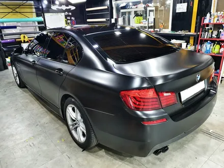 BMW 520D 무광 블랙 전체 랩핑 / 분당랩핑 / 판교랩핑 / 성남랩핑 / 스탠스 (STANCE) / 성남시 수정구 사송동