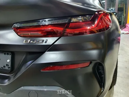 BMW 840i 사틴블랙 전체랩핑 / 크롬지우기 - 분당랩핑/판교랩핑/성남랩핑/스탠스(STANCE) / 성남시 수정구 사송동