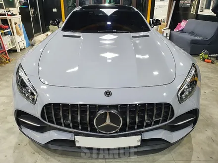 AMG GT 쿨그레이 전체랩핑 - 성남자동차랩핑/분당랩핑/판교랩핑/스탠스(STANCE) / 성남시 수정구 사송동
