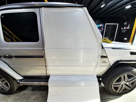 벤츠 G바겐 63AMG 유광 화이트 전체 랩핑 / 분당 랩핑 / 판교 랩핑 / 성남 랩핑 / 스탠스 (STANCE) / 성남시 수정구 사송동