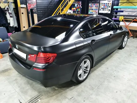 BMW 520D 무광 블랙 전체 랩핑 / 분당랩핑 / 판교랩핑 / 성남랩핑 / 스탠스 (STANCE) / 성남시 수정구 사송동