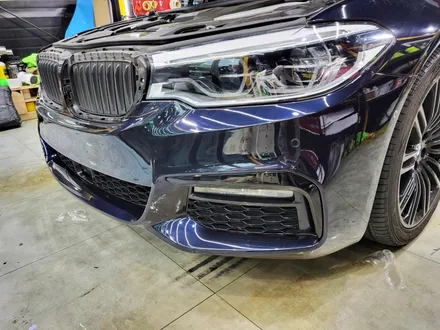 BMW 5시리즈 사고 수리, 보험수리, 부분 PPF 재시공 / 분당 PPF / 성남 PPF / 판교 PPF / 스탠스 (STANCE) / 성남시 수정구 사송동