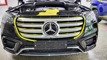 벤츠 GLS 450D 나이트 패키지 / 크롬 딜리트 / 테일램프 스모그 필름 시공 / 스탠스 ( STANCE ) / 성남시 수정구 사송동