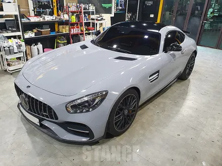 AMG GT 쿨그레이 전체랩핑 - 성남자동차랩핑/분당랩핑/판교랩핑/스탠스(STANCE) / 성남시 수정구 사송동