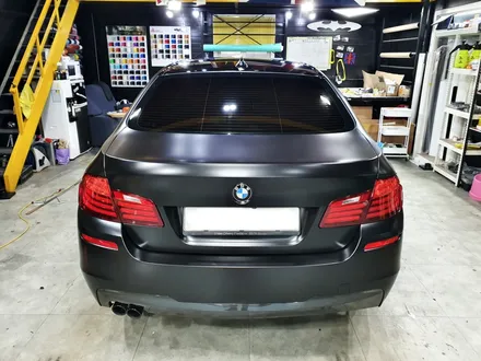 BMW 520D 무광 블랙 전체 랩핑 / 분당랩핑 / 판교랩핑 / 성남랩핑 / 스탠스 (STANCE) / 성남시 수정구 사송동