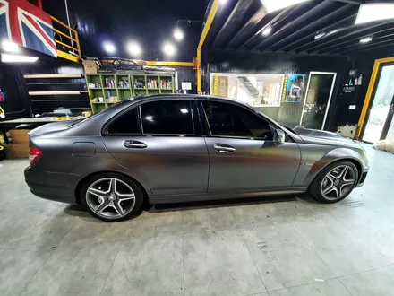 벤츠 C63 AMG 사틴 그레이 전체 랩핑 / 성남 / 분당 랩핑 / 판교 랩핑 / 고등동 랩핑 / 스탠스 (STANCE) / 성남시 수정구 사송동