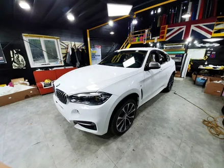 BMW X6 M50D 유광 화이트 전체 랩핑 / 성남 랩핑 /분당 랩핑 / 판교 랩핑 / 스탠스 (STANCE) / 성남시 수정구 사송동