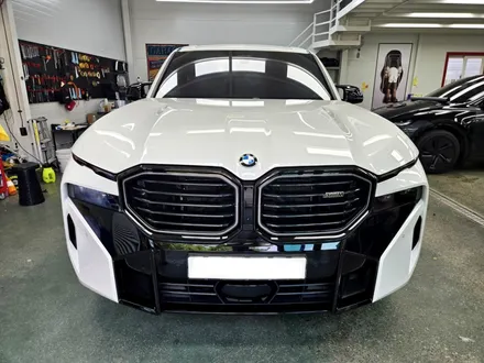 BMW XM 화이트 컬러 전면 패키지 PPF 시공! 생활기스 걱정 끝낸 프리미엄 보호 패키지 /성남 PPF / 판교 PPF / 분당 PPF / 스탠스랩핑 (STANCE) / 성남시 수정구 사송동