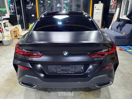 BMW 840i 사틴블랙 전체랩핑 / 크롬지우기 - 분당랩핑/판교랩핑/성남랩핑/스탠스(STANCE) / 성남시 수정구 사송동