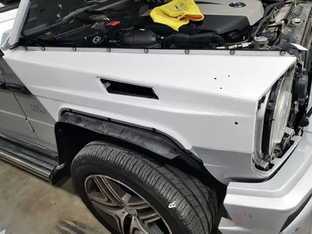 벤츠 G바겐 63AMG 유광 화이트 전체 랩핑 / 분당 랩핑 / 판교 랩핑 / 성남 랩핑 / 스탠스 (STANCE) / 성남시 수정구 사송동