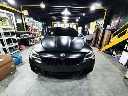 BMW 520D 무광 블랙 전체 랩핑 / 분당랩핑 / 판교랩핑 / 성남랩핑 / 스탠스 (STANCE) / 성남시 수정구 사송동