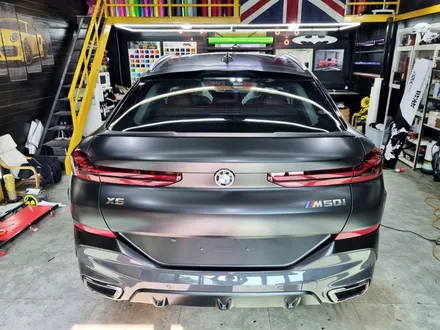 BMW X6 사틴 블랙 무광 전체 랩핑! 스탠스(STANCE)랩핑 성남/분당/판교 랩핑 / 성남시 수정구 사송동