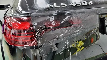 벤츠 GLS 450D 나이트 패키지 / 크롬 딜리트 / 테일램프 스모그 필름 시공 / 스탠스 ( STANCE ) / 성남시 수정구 사송동