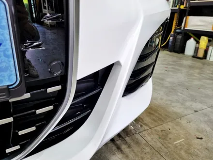 BMW i4 샤틴 화이트 전체 카스킨 / 스탠스 랩핑 /분당랩핑 / 성남랩핑 / 판교랩핑 / 성남시 수정구 사송동