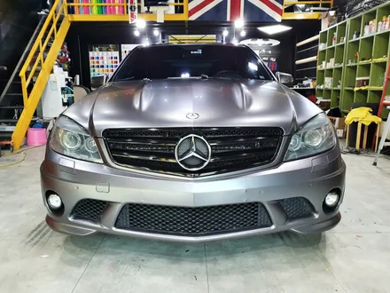 벤츠 C63 AMG 사틴 그레이 전체 랩핑 / 성남 / 분당 랩핑 / 판교 랩핑 / 고등동 랩핑 / 스탠스 (STANCE) / 성남시 수정구 사송동