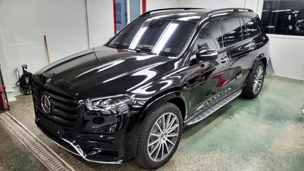벤츠 GLS 450D 나이트 패키지 / 크롬 딜리트 / 테일램프 스모그 필름 시공 / 스탠스 ( STANCE ) / 성남시 수정구 사송동