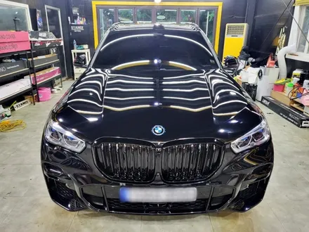 BMW X5 LB 고광택 필름 유광 블랙 전체 랩핑 / 성남 랩핑 / 분당 랩핑 / 판교 랩핑 / 스탠스 (STANCE) / 성남시 수정구 사송동