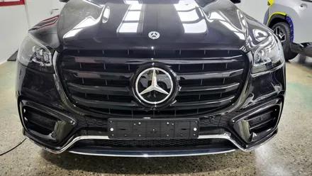 벤츠 GLS 450D 나이트 패키지 / 크롬 딜리트 / 테일램프 스모그 필름 시공 / 스탠스 ( STANCE ) / 성남시 수정구 사송동