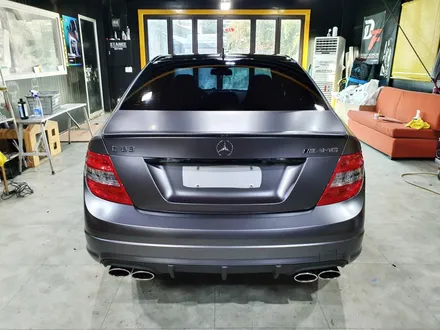 벤츠 C63 AMG 사틴 그레이 전체 랩핑 / 성남 / 분당 랩핑 / 판교 랩핑 / 고등동 랩핑 / 스탠스 (STANCE) / 성남시 수정구 사송동