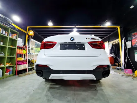 BMW X6 M50D 유광 화이트 전체 랩핑 / 성남 랩핑 /분당 랩핑 / 판교 랩핑 / 스탠스 (STANCE) / 성남시 수정구 사송동