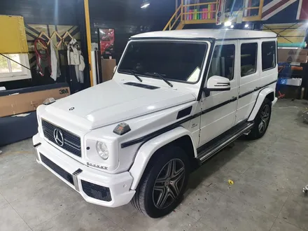벤츠 G바겐 63AMG 유광 화이트 전체 랩핑 / 분당 랩핑 / 판교 랩핑 / 성남 랩핑 / 스탠스 (STANCE) / 성남시 수정구 사송동