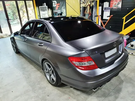 벤츠 C63 AMG 사틴 그레이 전체 랩핑 / 성남 / 분당 랩핑 / 판교 랩핑 / 고등동 랩핑 / 스탠스 (STANCE) / 성남시 수정구 사송동