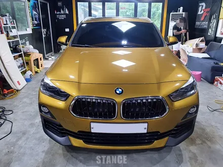 BMW X2 사틴블랙 전체랩핑 - 성남자동차랩핑/분당랩핑/판교랩핑/스탠스(STANCE) / 성남시 수정구 사송동