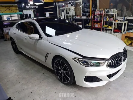 BMW 840i 사틴블랙 전체랩핑 / 크롬지우기 - 분당랩핑/판교랩핑/성남랩핑/스탠스(STANCE) / 성남시 수정구 사송동