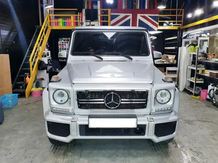 벤츠 G바겐 63AMG 유광 화이트 전체 랩핑 / 분당 랩핑 / 판교 랩핑 / 성남 랩핑 / 스탠스 (STANCE) / 성남시 수정구 사송동