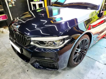 BMW 5시리즈 사고 수리, 보험수리, 부분 PPF 재시공 / 분당 PPF / 성남 PPF / 판교 PPF / 스탠스 (STANCE) / 성남시 수정구 사송동