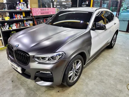 BMW X4 LB 고광택 크레용 전체 랩핑 시공 / 성남 랩핑 / 분당 랩핑 / 판교 랩핑 / 스탠스 ( STANCE ) / 성남시 수정구 사송동