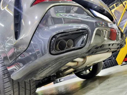 BMW X6 크롬 딜리트 시공 + 테일램프 스모그 PPF + 엠블럼 카본 포인트 시공 / 스탠스 ( STANCE ) / 성남시 수정구 사송동